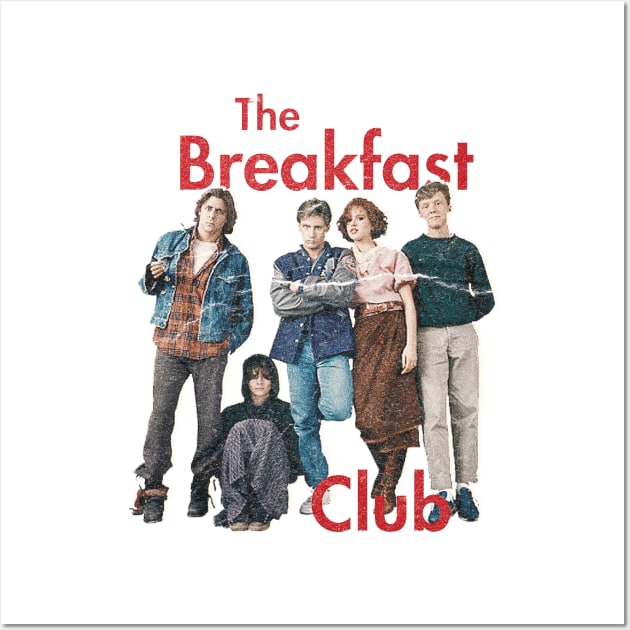 The Breakfast Club Grunge Retro 80s Wall Art by Magic Topeng